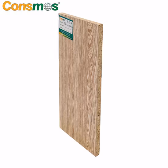 Melamine Laminated Particle Board for Panel Furniture/Plain Particle Board/Different Colors Chip Board
